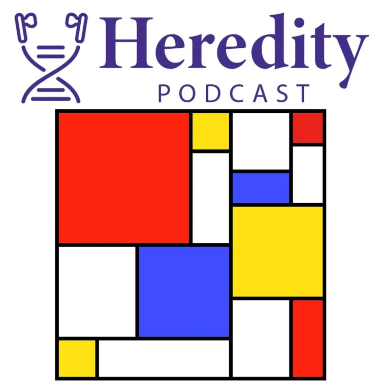 Simulation below the Heredity Podcast logo