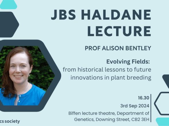 Image for 29 July 2024 – JBS Haldane Lecture 2024