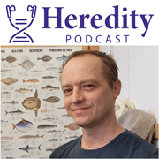 Bastian Star below the Heredity Podcast logo